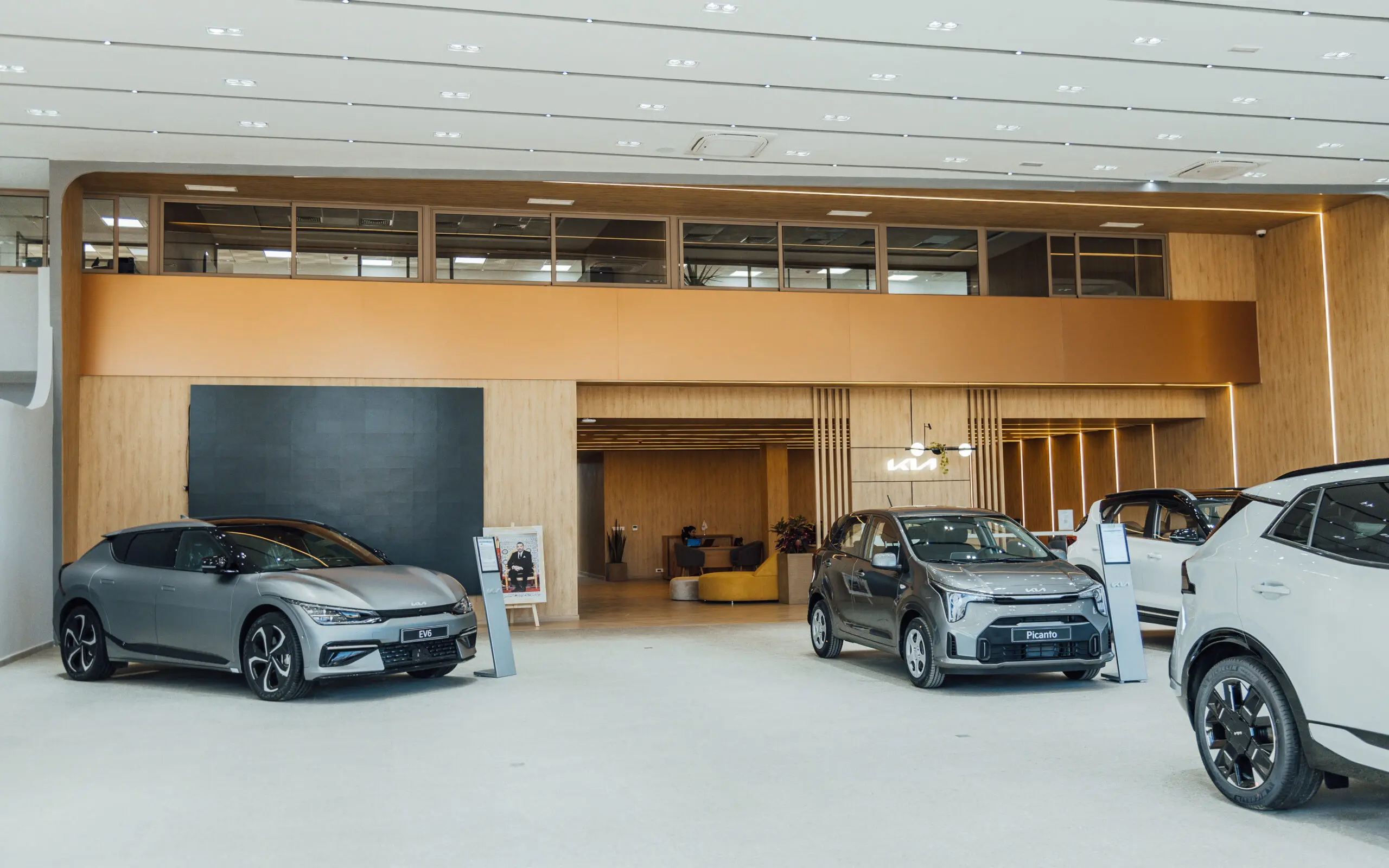 Façade Showroom Kia Agadir Bamotors
